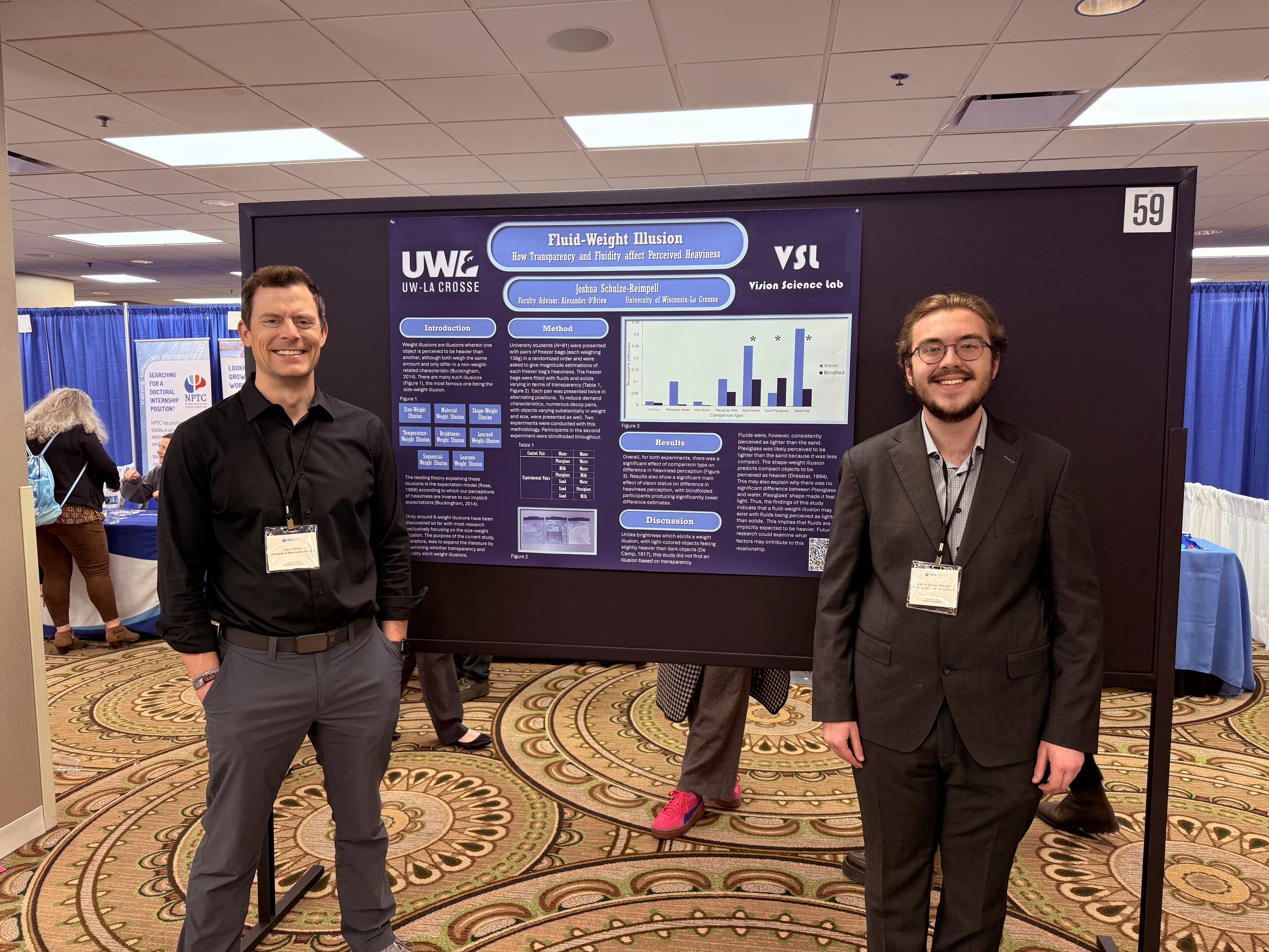 Joshua Rosendorn at Fluid-Weight Illusion poster